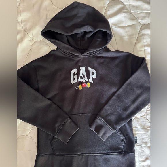GAP Black Hoodie with Cartoon Graphic - Picture 1 of 1